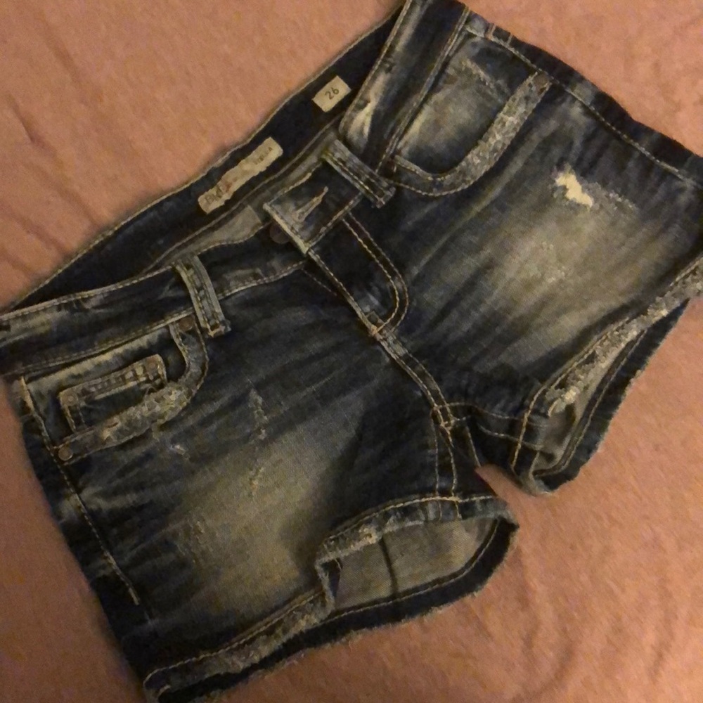 BKE jean shorts